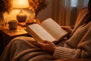 Reduce blue light before bed to improve sleep quality naturally