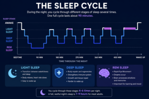 stages of sleep cycle deep sleep REM explained