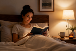healthy bedtime routine supporting immune health