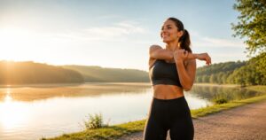 morning exercise supporting healthy sleep cycle