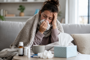 poor sleep increasing risk of getting sick