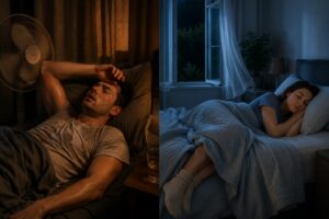 Common bedroom temperature mistakes that reduce sleep quality.